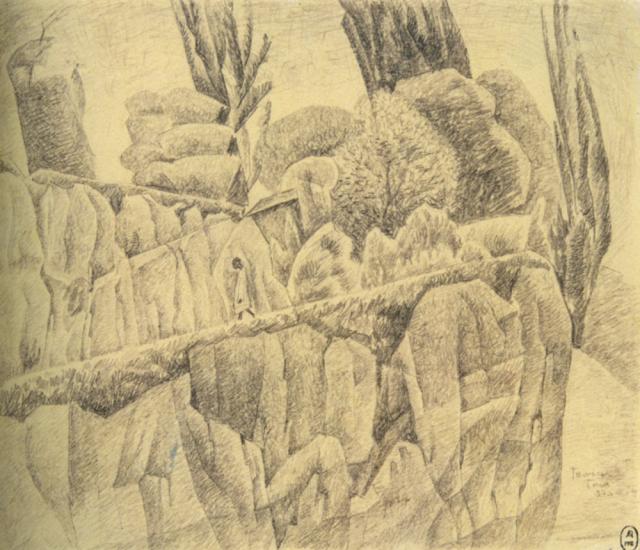 Самохвалов А.Н. Берег Басы. 1921 Самохвалов А.Н. Берег Басы. 1921